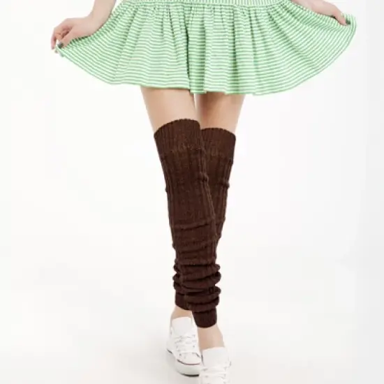 Wrapables Over The Knee Long Wool Blend Leg Warmers image {6}