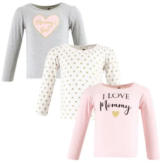 Hudson Baby Infant Girl Long Sleeve T-Shirts, Girl Mommy image {5}