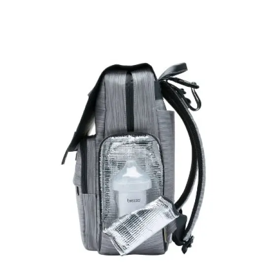 Eddie Bauer Ridgeline Cascade Back Pack Diaper Bag - Gray/Gray Heather image {4}