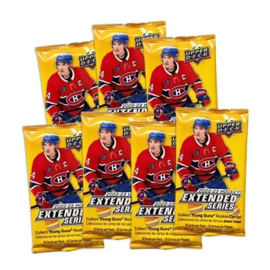 2022-23 NHL Upper Deck Hockey Extended Series Trading Card Game Value Box image {2}