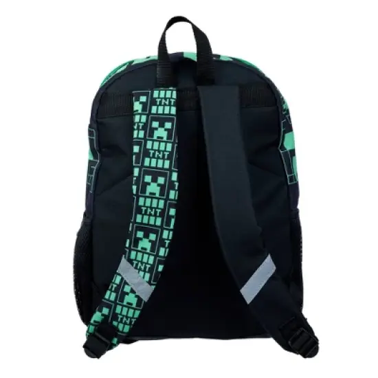 Minecraft Kids' 16" Backpack - Black image {1}