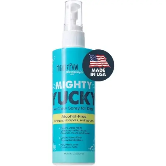 Mighty Paw Waggables Mighty Yucky | Dog Bitter Apple Anti-Chew Spray, 8 oz image {4}