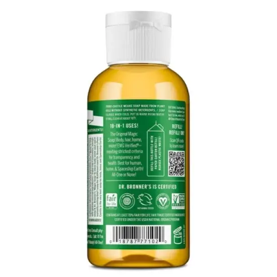 Dr. Bronner's Magic Pure Castile Liquid Hand Soap - 2 fl oz image {1}