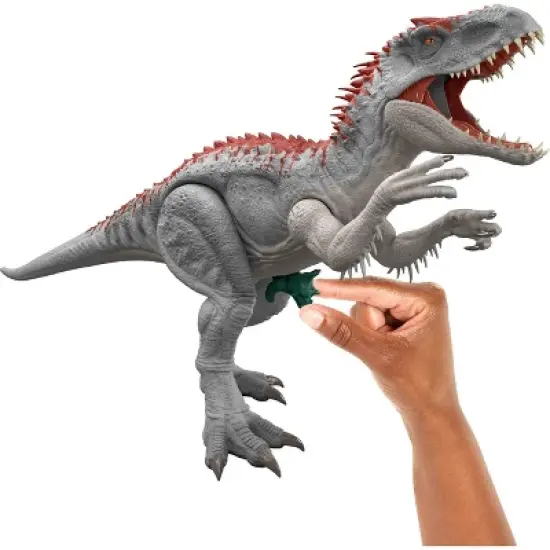 Jurassic World Electronic Real Feel Indominus Rex, Reimagined Dinosaur Action Figure Toy image {1}