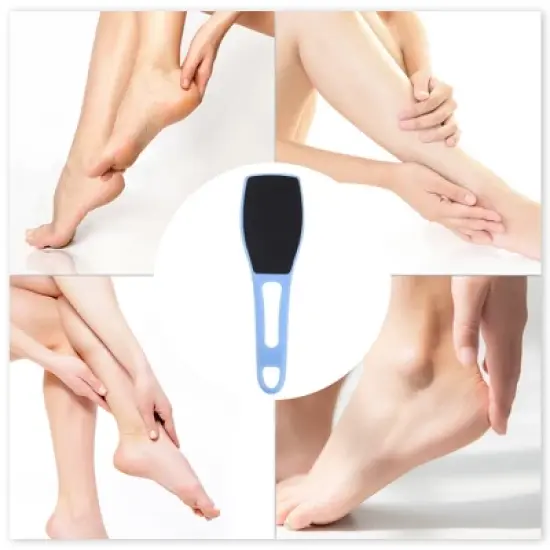 Unique Bargains Flat Head Hollow Foot Scrubber 1 Pc image {5}