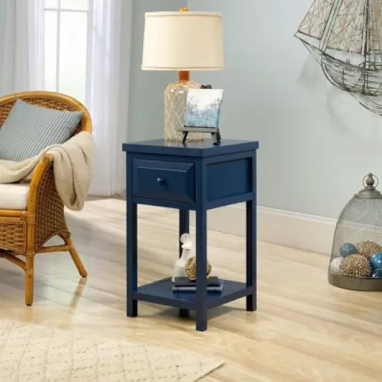 Cottage Road Side Table - Indigo Blue - Sauder image {4}