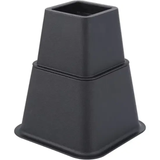 Juvale Set of 8 Bed Risers for Platform Bed Frames, Heavy Duty Furniture Lifter Set, 3, 5, and 8-Inch Adjustable Heights, Supports up to 1,100 Pounds image {8}