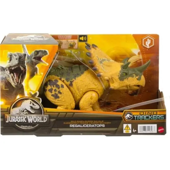 Jurassic World Wild Roar Regaliceratops Action Figure image {1}