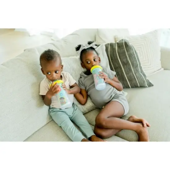 The First Years 9oz Insulated Cocomelon Portable Straw Cup - 2pk image {2}