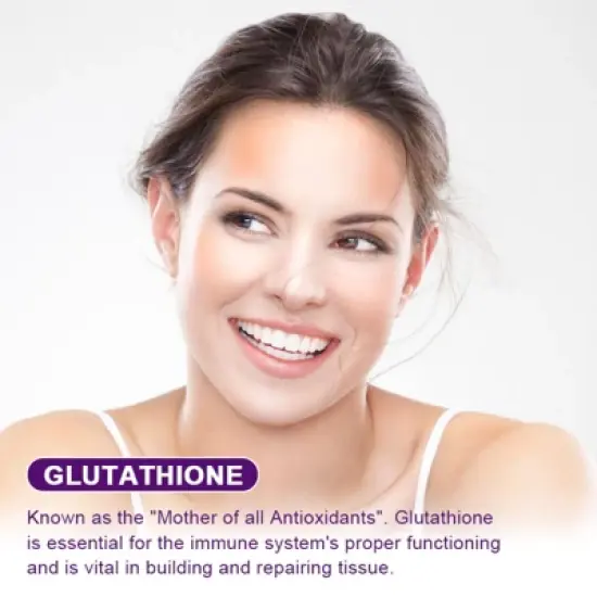 Alliwise Liposomal Glutathione Supplement 400mg - Natural Liver Detox & Antioxidant Support - Vegan, Non-GMO, Gluten-Free - 120 Ct image {3}