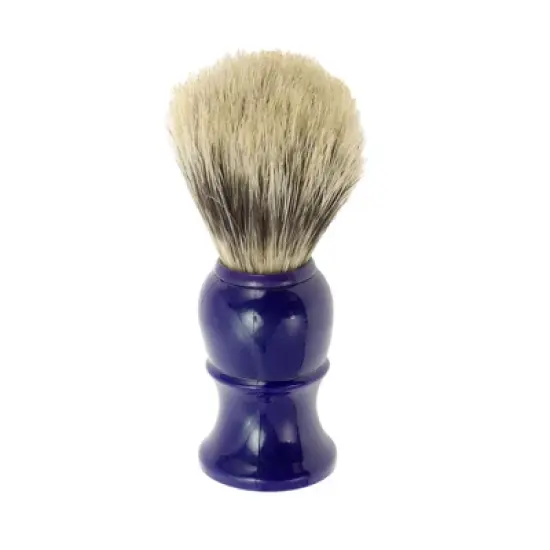 Unique Bargains Durable Shaving Brush 3.94"x1.3" Blue 1 Pc image {5}