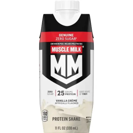 Muscle Milk Gen Vanilla Protein Shake - 12pk: Nutritional, Non-Caffeinated, Ready to Drink image {12}
