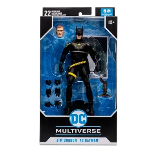 McFarlane Toys DC Multiverse Jim Gordon as Batman 7" Action Figure image {1}