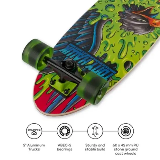 Tony Hawk 31" Cruiser Skateboard- Mad Hawk image {1}