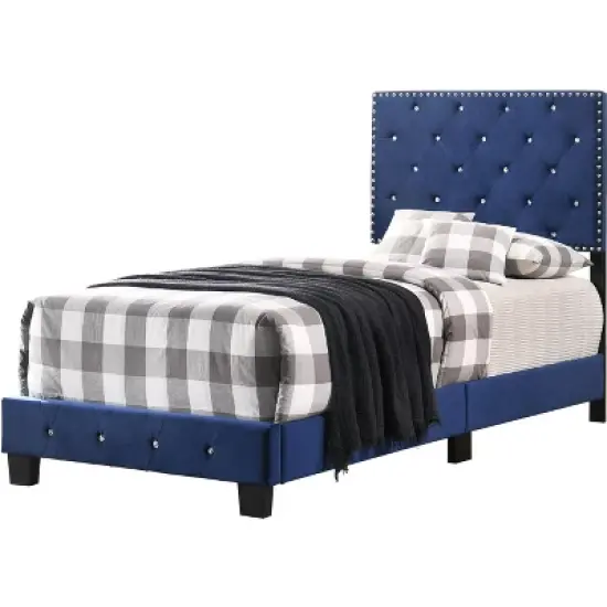 Passion Furniture Suffolk Twin Panel Bed image {11}