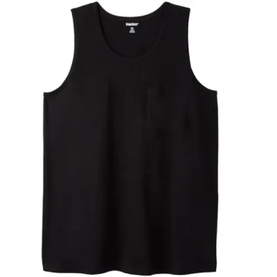 KingSize Men's Big & Tall Lightweight Pocket Tank image {1}