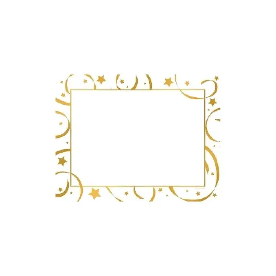 Great Papers Golden Star Certificates 8.5" x 11" White/Gold 15/Pack (2019011) image {3}