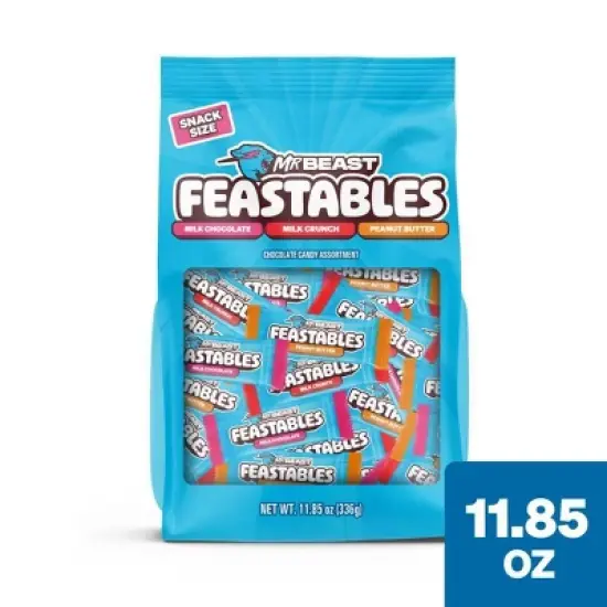 Feastables MrBeast Chocolates Variety Pack - 11.85oz/28ct image {8}