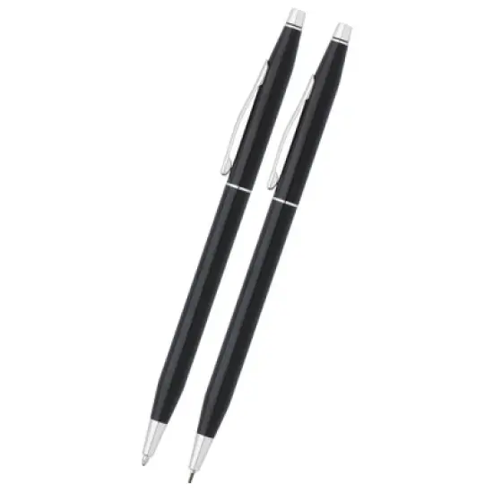 Cross Classic Century Black Lacquer Pen and Pencil Set image {7}