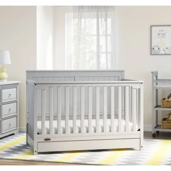 Graco Hadley 5-in-1 Convertible Crib with Drawer image {13}