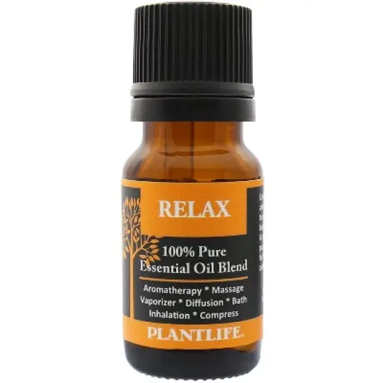 Plantlife Relax Essential Oil Blend &ndash; 100% Pure & Therapeutic Grade &ndash; Natural, Undiluted & Calming &ndash; No Additives or Fillers &ndash; 10ml Aromatherapy image {3}