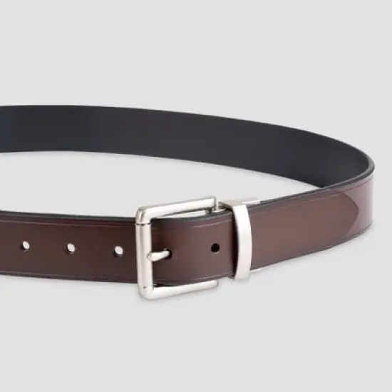 Men's Casual Reversible Belt - Goodfellow & Co&trade; Brown image {1}