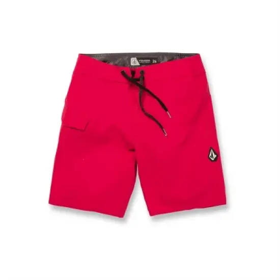 Volcom Boys Lido Solid Mod Tech Boardshort Trunks image {3}