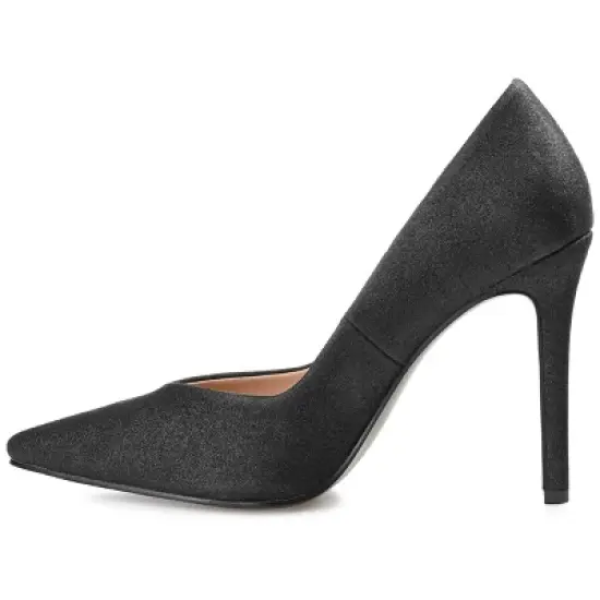Journee Collection Womens Ninna Slip On High Stiletto Pointed Toe Pumps image {1}
