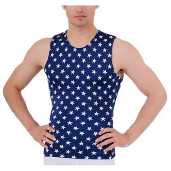 Insta Slim Stars Activewear Sleeveless Crew-Neck 4TAT0N1 image {4}