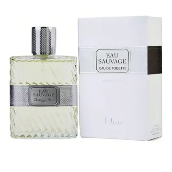 Eau Sauvage By Christian Dior Men Edt Spray 3.4 Oz Hedione, Galbanum, Petitgrain, Vetiver, Pink Pepper 2015 Evening Perfume image {1}