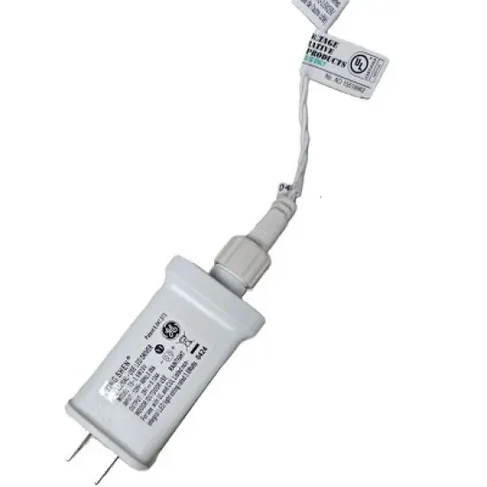 GE StayBright 250-Count Warm White LED String Lights on White Wire 51.8-ft image {2}