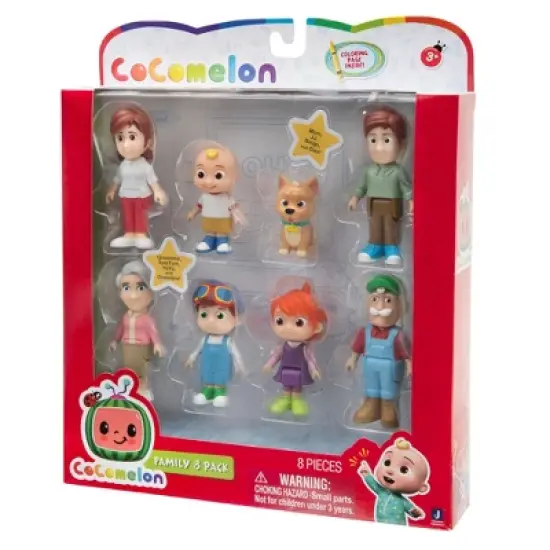 CoComelon Family Figure Set 8pk image {10}