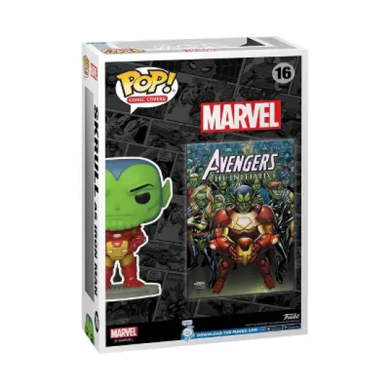 Funko POP! Comic cover: Marvel - Skrull as Iron Man image {2}