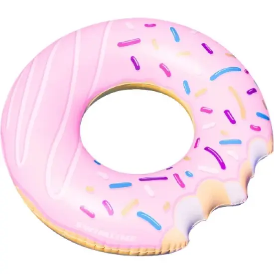 Swimline Donut Inflatable Swimming Pool Ring - 42" - Pink image {5}