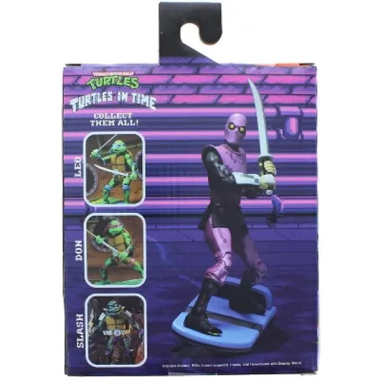 Neca Teenage Mutant Ninja Turtles Turtles In Time 7 Inch Action Figure | Foot Soldier image {3}