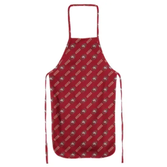 NFL San Francisco 49ers Apron, Mitt, Hat Grill Tool Set - 3pc image {1}