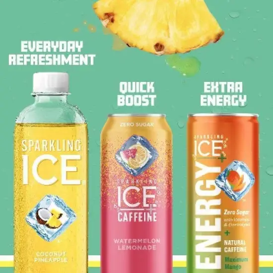 Sparkling Ice Coconut Pineapple - 17 fl oz Bottle image {5}