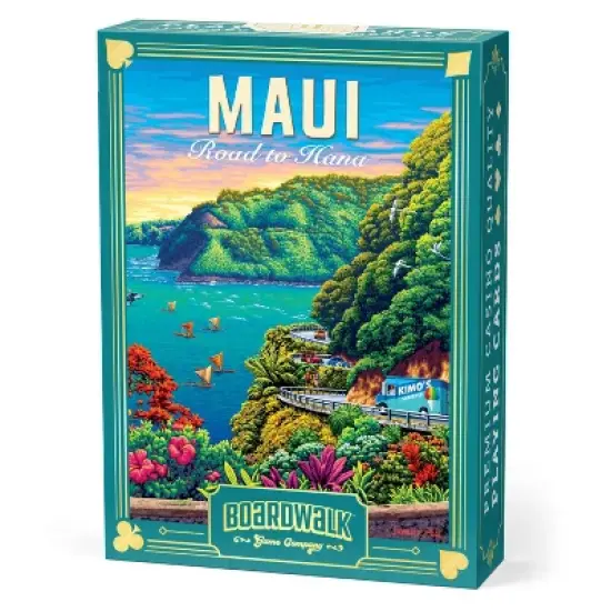 Maui Road to Hana by Boardwalk - Playing Cards image {5}