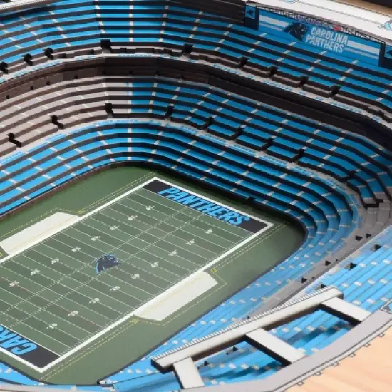 NFL Carolina Panthers 25-Layer StadiumViews 3D Wall Art image {2}