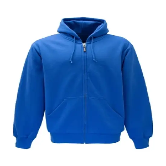 RefrigiWear Thermal Knit Lined Hoodie, Hooded Zip-Up Fleece Sweatshirt image {8}