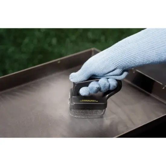 Scrub Daddy Griddle Steam Grill Cleaning Brush Black image {5}