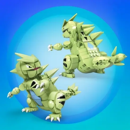 MEGA Pokemon Tyranitar Building Set - 396pcs image {3}