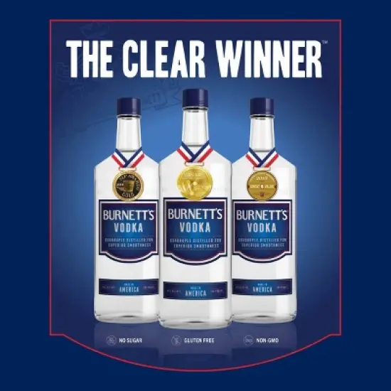 Burnett's Vodka - 1.75L Bottle image {5}
