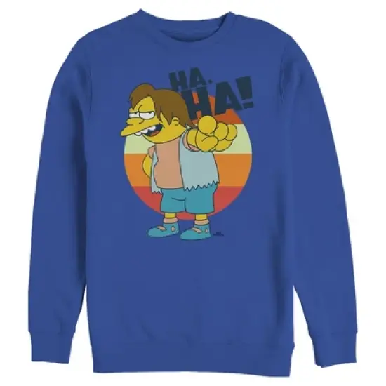 Men's The Simpsons Nelson Laugh Sweatshirt image {3}