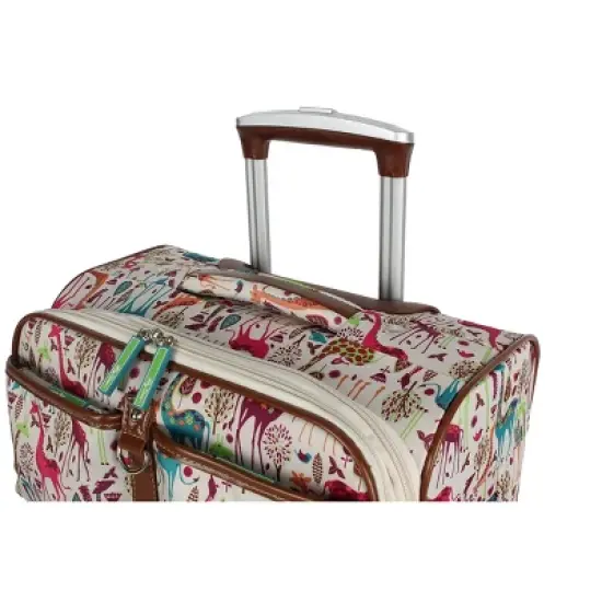Lily Bloom Giraffe Park 3Pc Softside Expandable Spinner Set (20/24/28) image {1}