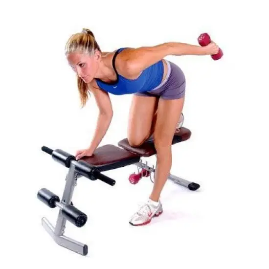 CAP Barbell Flat, Incline, Decline Weight Bench - Brown image {2}