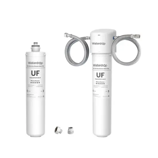 Waterdrop WD-15UAW-UF Under Sink Water Filtration System with 1 Extra Replacement Filter image {8}
