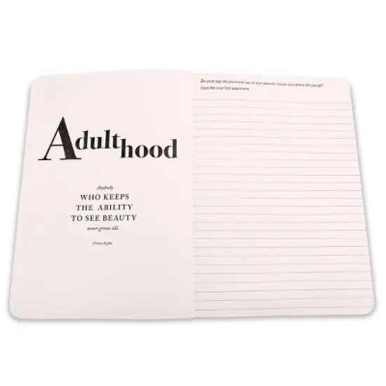 The Story of My Life Activity Journal - Piccadilly: Guided Notebook for Teens & Adults, Lined Paper, Flexible Cover, 204 Pages image {3}