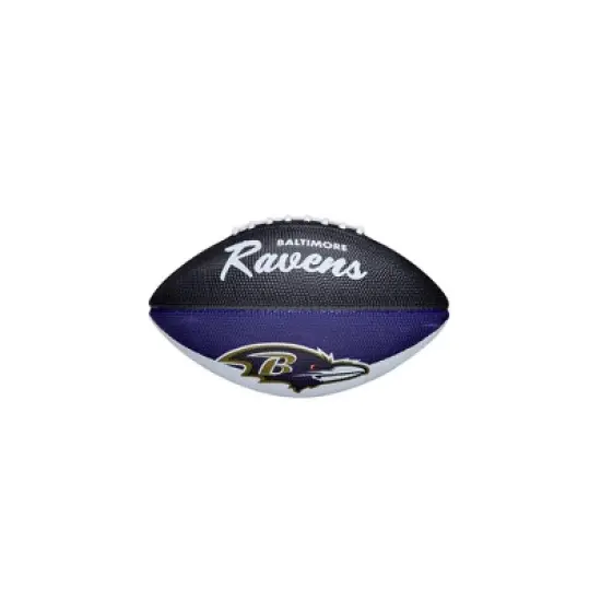 NFL Wilson Retro Jr Football - Baltimore Ravens image {4}