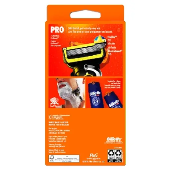 Gillette ProGlide Shield Men's Razor + 2 Razor Blade Refills image {9}